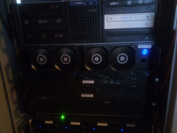 Finally back in the rack and running
